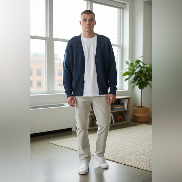 Military Equipment Corporation Of America Mens 50% Wool Black Sweater Size 48R - Picture 2 of 10